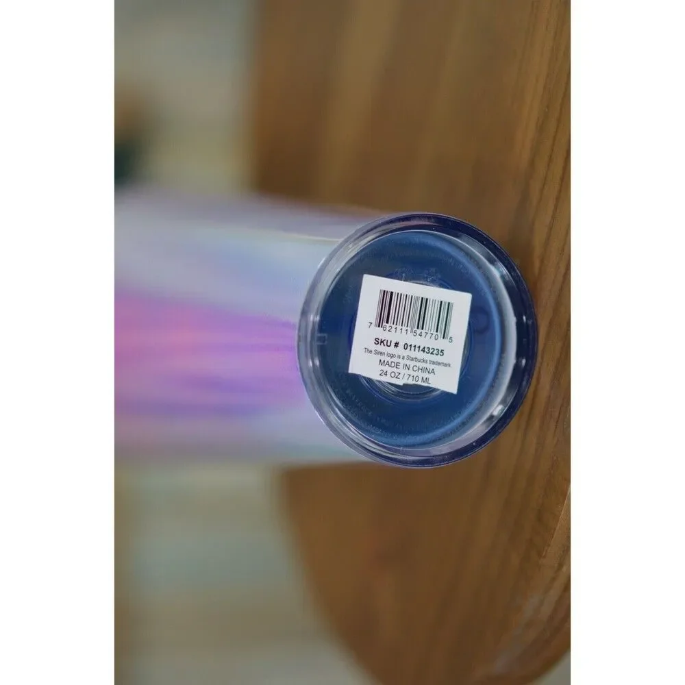 Starbucks Iridescent Holographic Kaleidoscope Venti 24oz Cold Cup